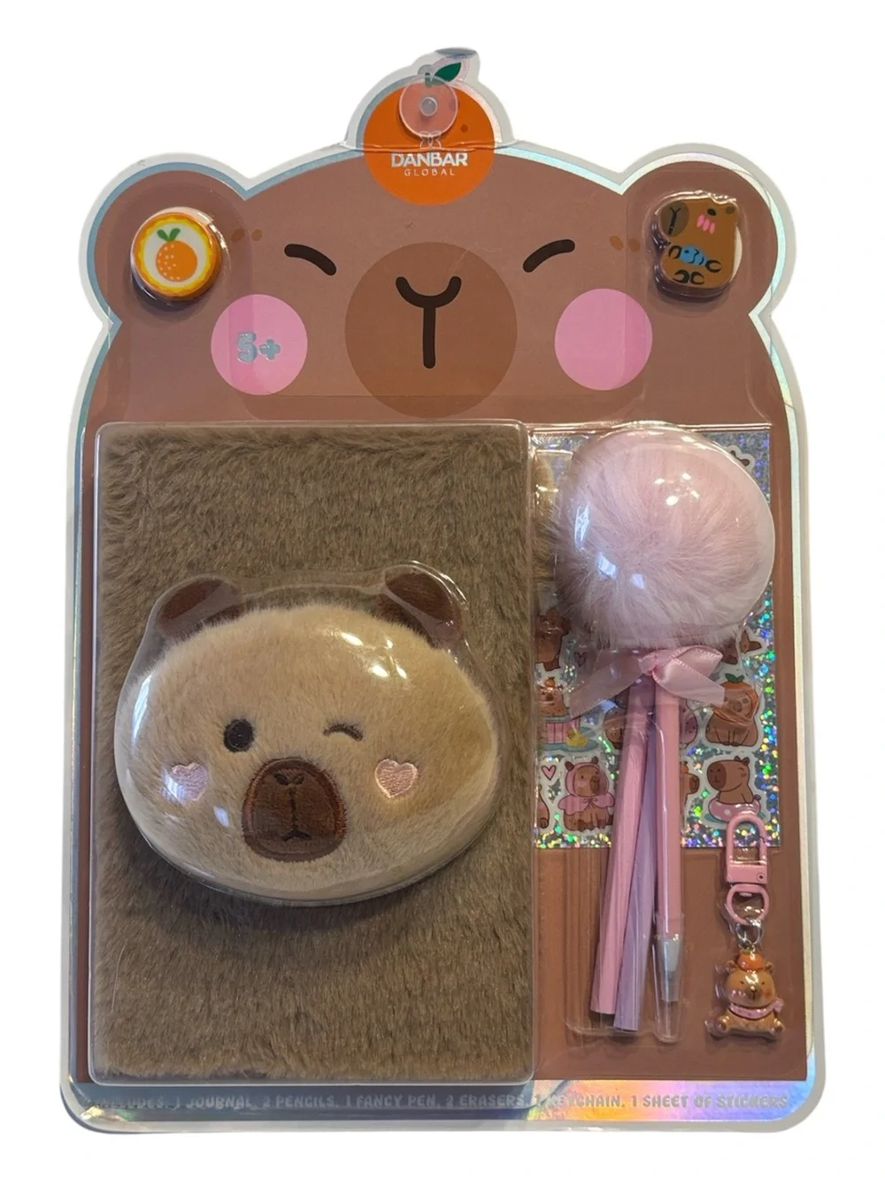 Danbar Global Capybara Stationery Set